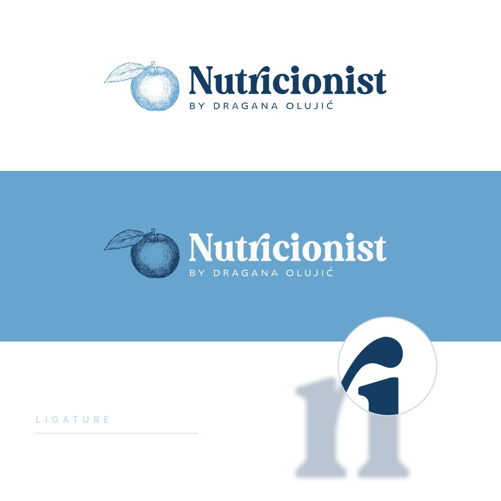 Nutrisionist typography banner