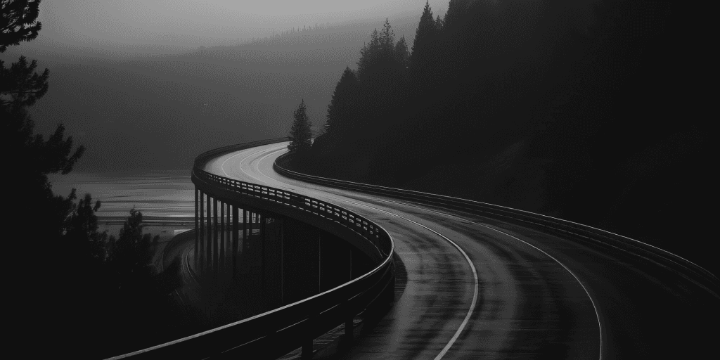 rainy road